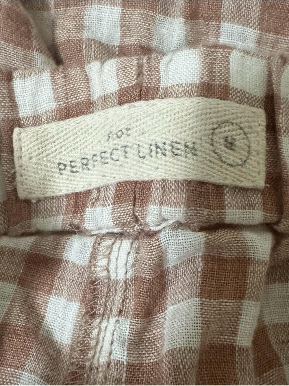 Not Perfect Linen Wide-Leg Cropped Pants - Picture 4 of 4